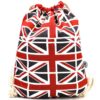 תיק שק חבלים - דגל-בריטניה