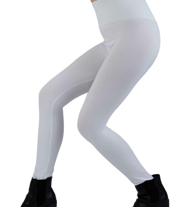 טייץ תרמי - צבע לבן