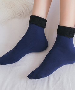 גרביים תרמיות - צבע כחול