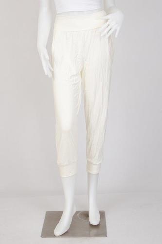 מכנס יוגה ארוך - צבע שמנת