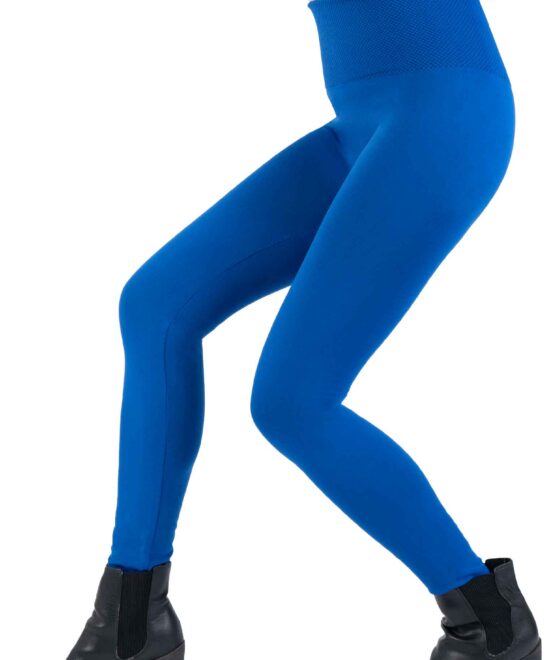 טייץ תרמי - צבע כחול רויאל