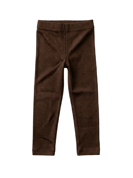 טייץ תרמי לילדים בנות + בנים - צבע חום