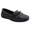 נעלי נוחות מוקסין קומפורט - מנומר שחור\אפור