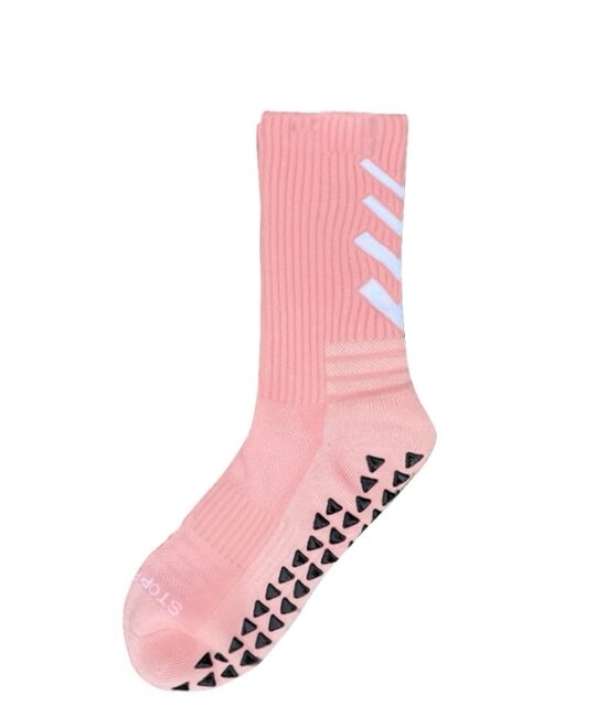 גרב מקצועית T נגד החלקה - ורוד עדין