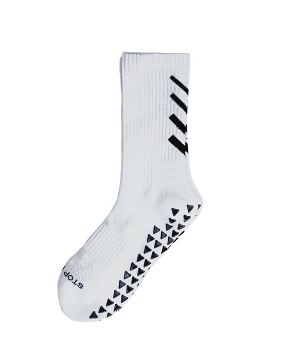 גרב מקצועית T נגד החלקה - לבן