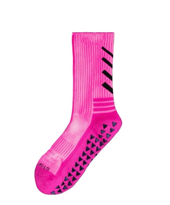 גרב מקצועית T נגד החלקה - פוקסיה