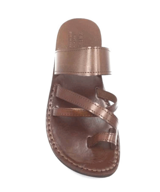 כפכפים תנכיים דגם O - חום טבילה