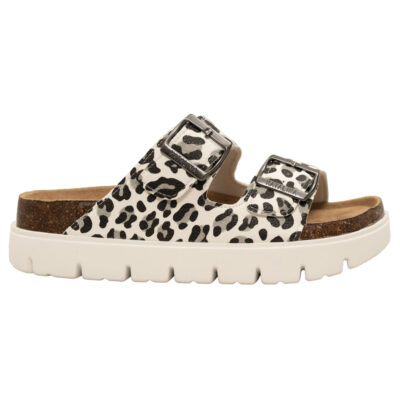 כפכפי נוחות פלטפורמה אורטופדיים 2 אבזמים – מנומר בהיר