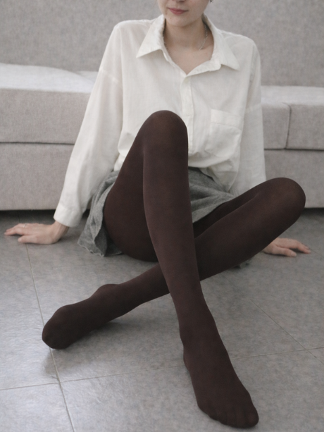 גרביון תרמי - צבע חום