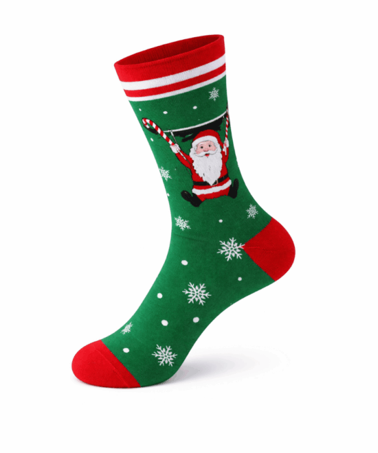 גרביים מעוצבים -סנטה מתנדנד
