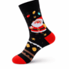 גרביים מעוצבים - סנטה קלאוס שחור