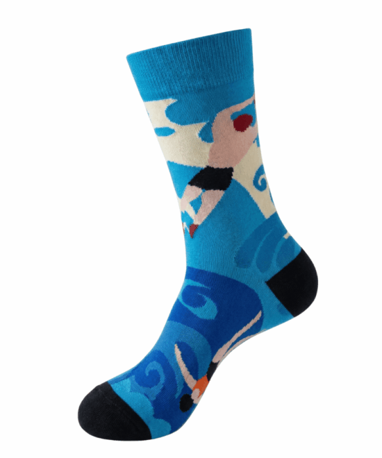 גרביים מעוצבים - השחיין