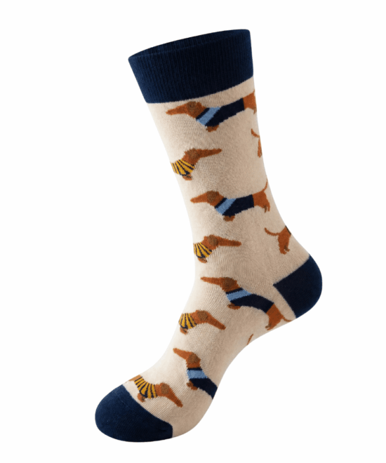 גרביים מעוצבים - כלב נקניק